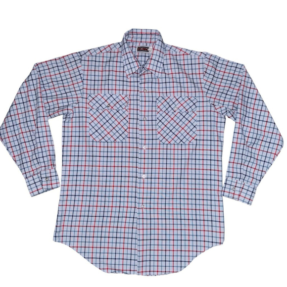 Big Mac Other - Vintage 90s Big Mac Flannel Shirt Long Sleeve Plaid Medium USA Made Outdoors